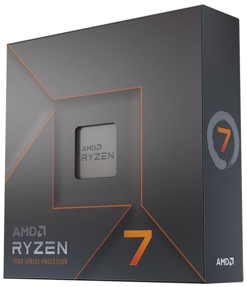 CPU AMD RYZEN 7 7700X WOF,  8-core,  4.5GHz,  32MB cache,  105W,  socket AM5,  BOX bez chladiče0 