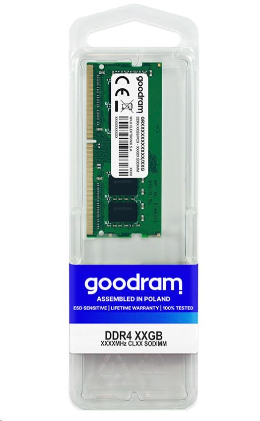 GOODRAM SODIMM DDR4 8GB 2666MHz CL190 