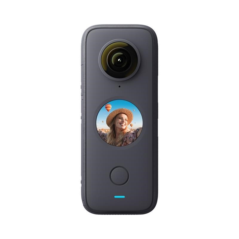Insta360 ONE X2 akční outdoorová kamera,  vodotěsná,  dvojice 360° objektivů,  30 fps,  ovládání hlasem0 