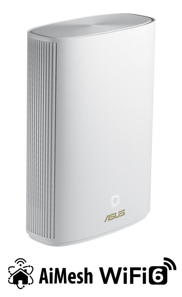 ASUS ZenWiFi XP4 Hybrid 1-pack Wireless AX1800 Dual-band Powerline Mesh WiFi 6 System,  Homeplug AV21 
