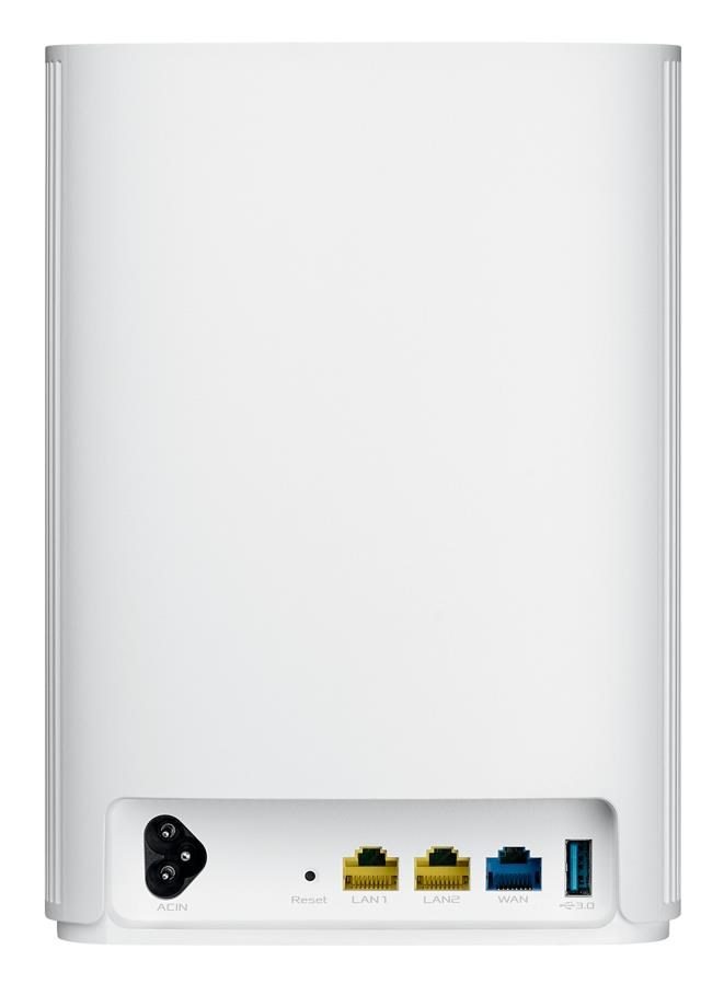 ASUS ZenWiFi XP4 Hybrid 1-pack Wireless AX1800 Dual-band Powerline Mesh WiFi 6 System,  Homeplug AV23 