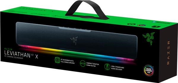 RAZER reproduktor Leviathan V2 X,  Soundbar,  RGB6 