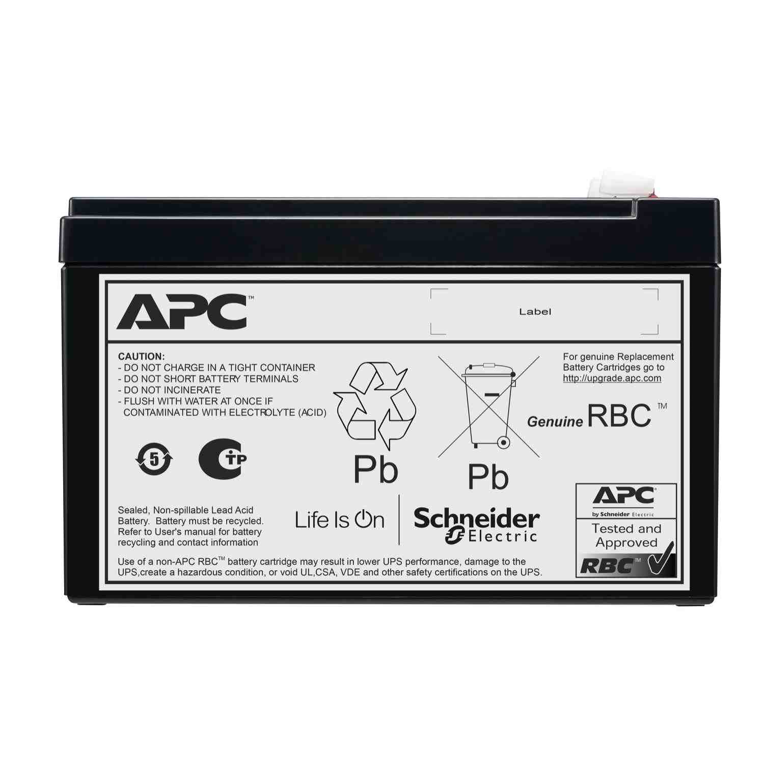 APC Replacement Battery Cartridge #210,  pro BV650I0 