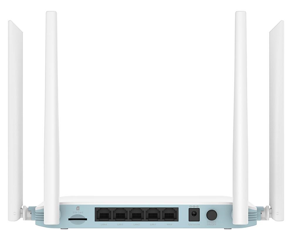 D-Link G403 4G LTE WiFi Router,  wireless N300,  slot na SIM,  4x LAN2 