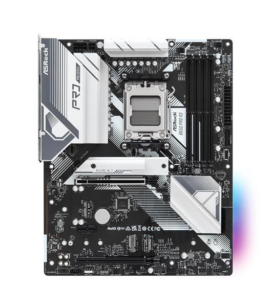 ASRock MB Sc AM5 B650 PRO RS,  AMD B650,  4xDDR5,  1xDP,  1xHDMI2 