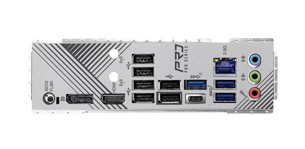 ASRock MB Sc AM5 B650 PRO RS,  AMD B650,  4xDDR5,  1xDP,  1xHDMI6 