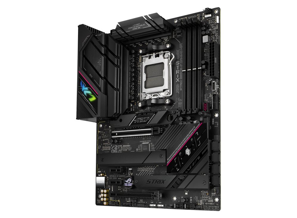 ASUS MB Sc AM5 ROG STRIX B650E-F GAMING WIFI,  AMD B650,  4xDDR5,  1xDP,  1xHDMI,  WI-FI0 