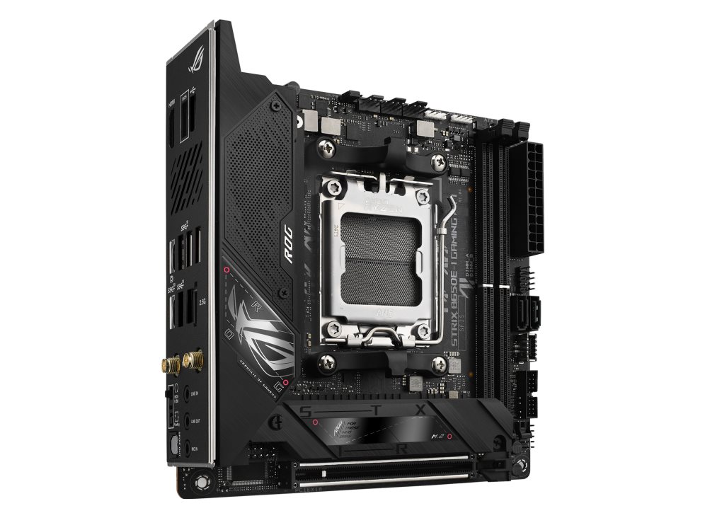 ASUS MB Sc AM5 ROG STRIX B650E-I GAMING WIFI,  AMD B650,  2xDDR5,  1xHDMI,  WI-FI,  mini-ITX1 