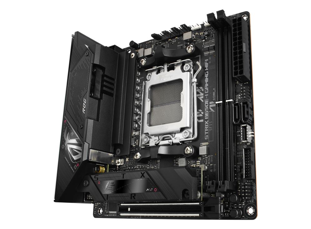 ASUS MB Sc AM5 ROG STRIX B650E-I GAMING WIFI,  AMD B650,  2xDDR5,  1xHDMI,  WI-FI,  mini-ITX2 
