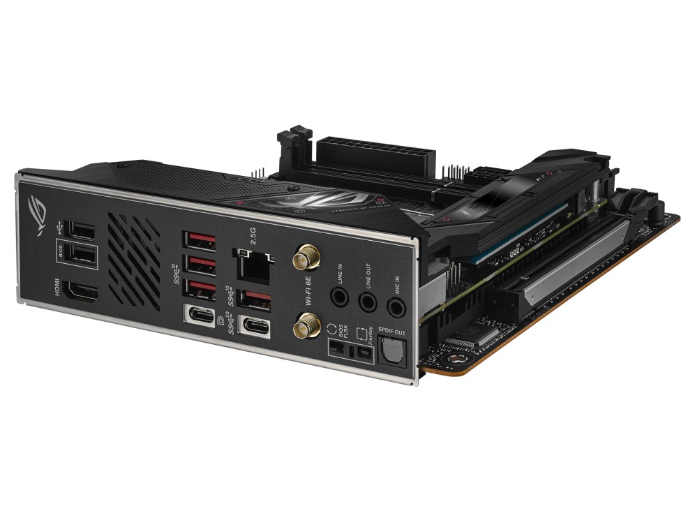 ASUS MB Sc AM5 ROG STRIX B650E-I GAMING WIFI,  AMD B650,  2xDDR5,  1xHDMI,  WI-FI,  mini-ITX4 