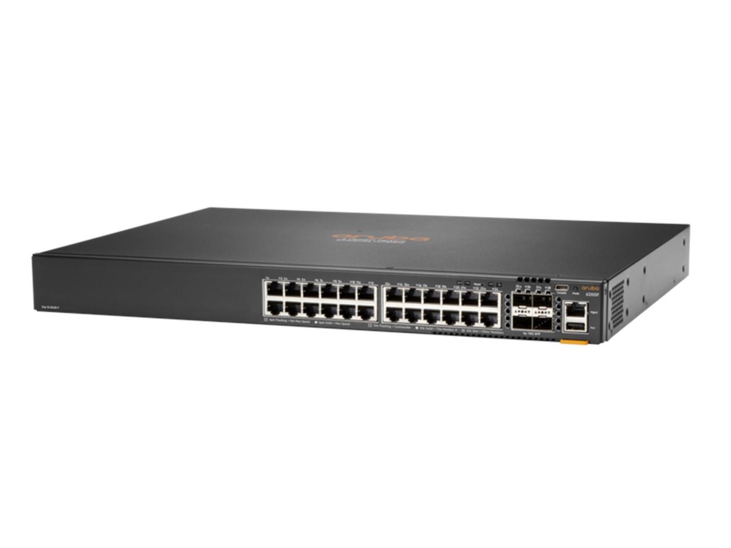Výprodej  HPE Aruba Networking CX 6200F 24G 4SFP+ Switch0 