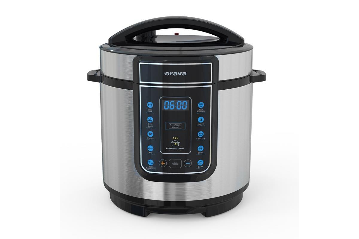 Orava MH-04 multifunkční tlakový hrnec 9 v 1,  1000 W,  6 l,  9 programů,  udržování teploty,  časovač,  automatické vypnutí0 