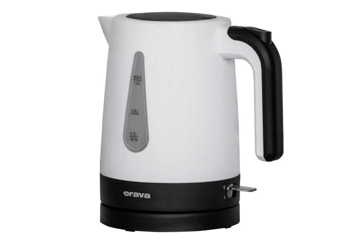 Orava VK-2015 rychlovarná konvice,  1200 W,  1.2 l,  automatické vypnutí,  bílá /  černá1 