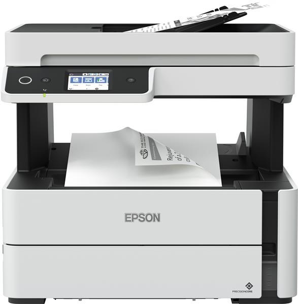 Atramentová tlačiareň EPSON EcoTank Mono M3170,  4v1,  A4,  39 str./ min,  USB,  Wi-Fi,  duplex,  ADF,  3 roky záruka po registr0 
