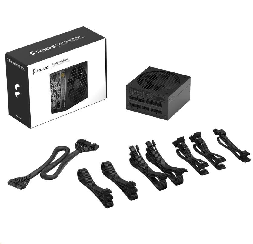 FRACTAL DESIGN zdroj Ion 750W GOLD,  modular,  80+ Gold8 