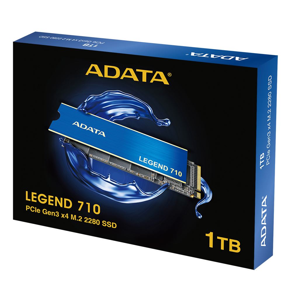 ADATA SSD 1TB LEGEND 710 PCIe Gen3x4 M.2 2280 (R:2400/  W:1800MB/ s)1 