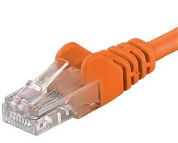 PremiumCord Patch kabel UTP RJ45-RJ45 CAT6 0.5m oranžová0 