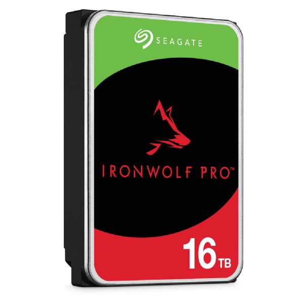 SEAGATE HDD 16TB IRONWOLF PRO (NAS),  3.5