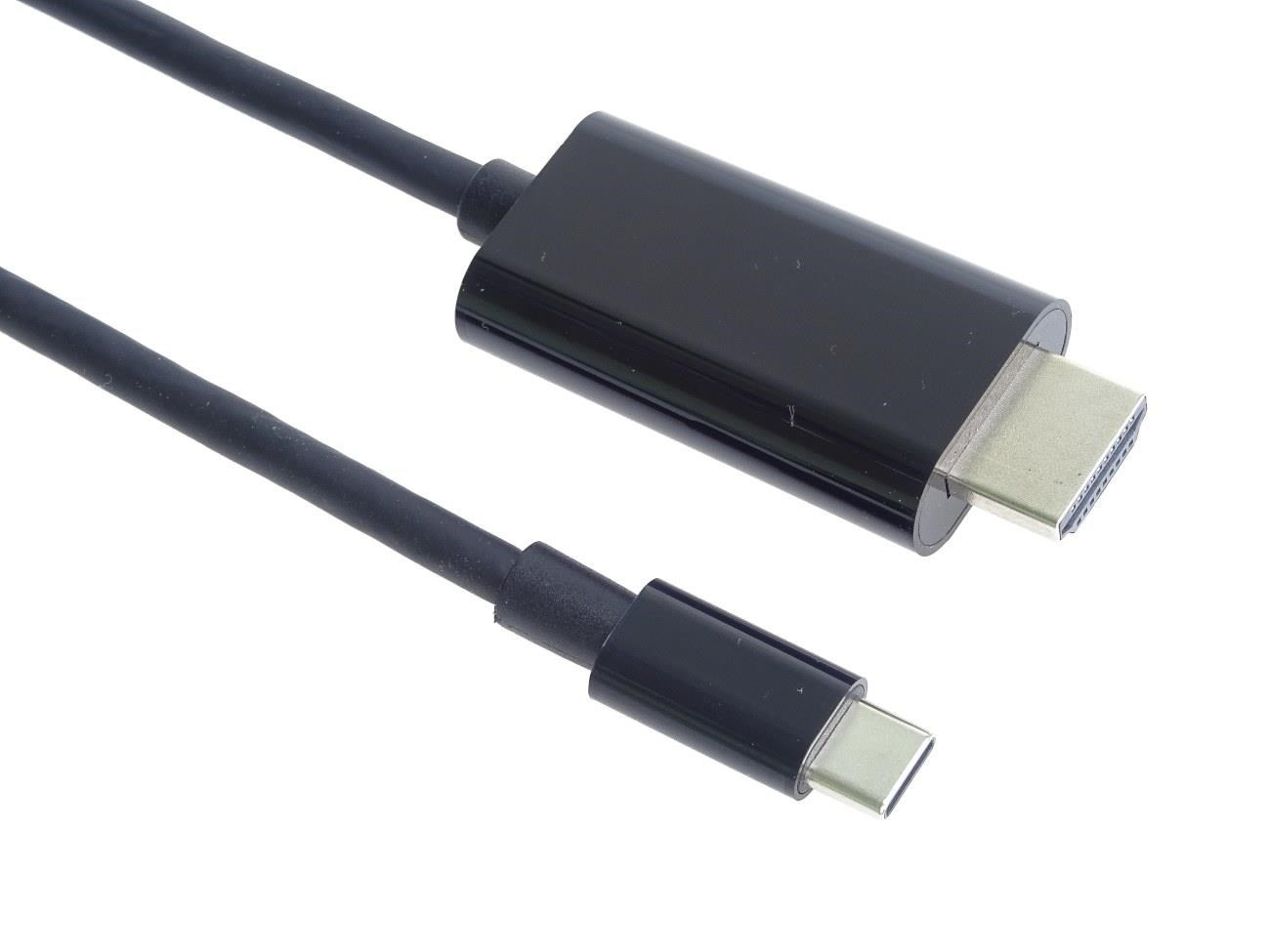 PremiumCord kabel USB-C na HDMI 2m rozlišení 4K*2K@60Hz FULL HD 1080p0 