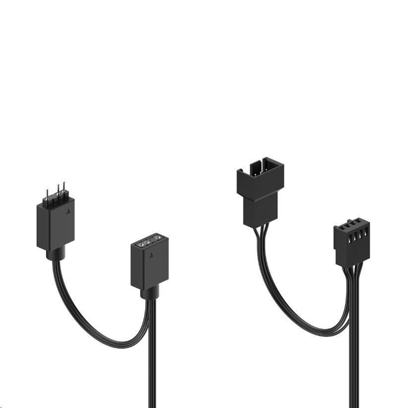 FRACTAL DESIGN ventilátor Aspect 12 RGB PWM Black Frame 3-pack,  120mm5 