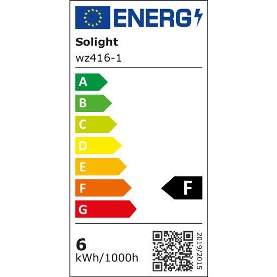 Solight LED žárovka, miniglobe, 6W, E14, 3000K, 510lm, bílé provedení2 