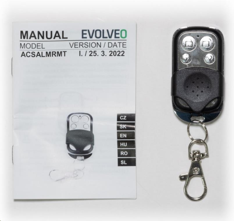 EVOLVEO Alarmex Pro, dálkový ovladač/klíčenka2 