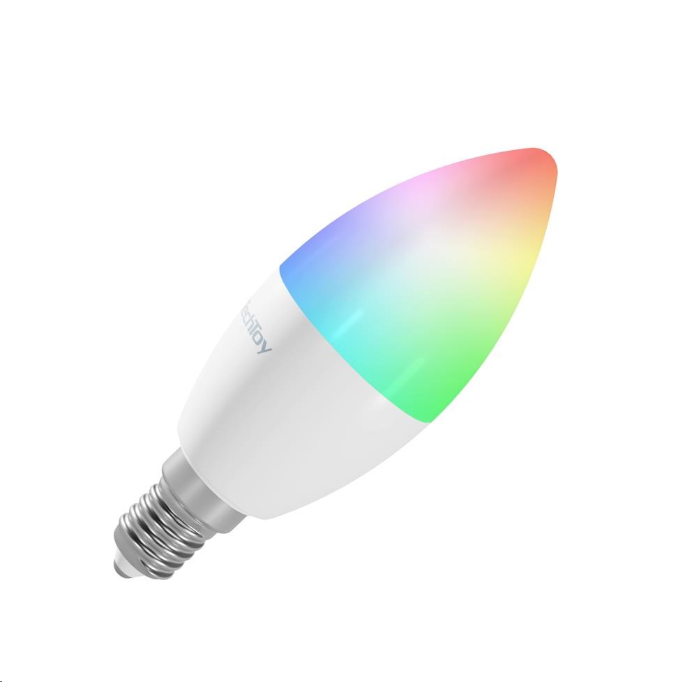 TechToy Smart Bulb RGB 6W E14 ZigBee-Bazar,  poškozený obal5 