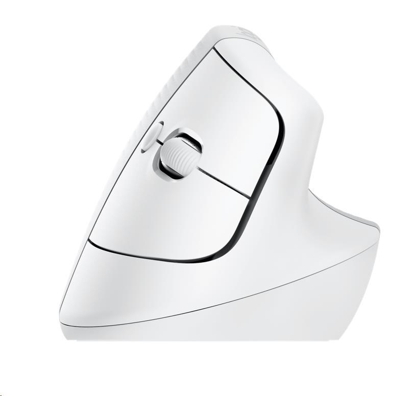 Logitech Lift Vertical Ergonomic Mouse for Business,  Mac,  off-white/ pale grey2 