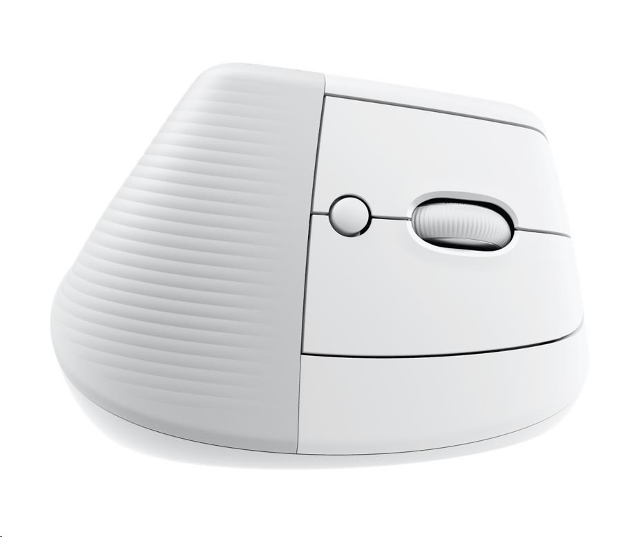 Logitech Lift Vertical Ergonomic Mouse for Business,  Mac,  off-white/ pale grey3 