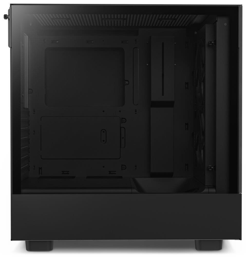 NZXT skříň H5 Elite edition /  3x120 mm (2xRGB) fan /  USB 3.0 /  USB-C 3.1 /  průhledná bočnice i přední panel /  černá1 