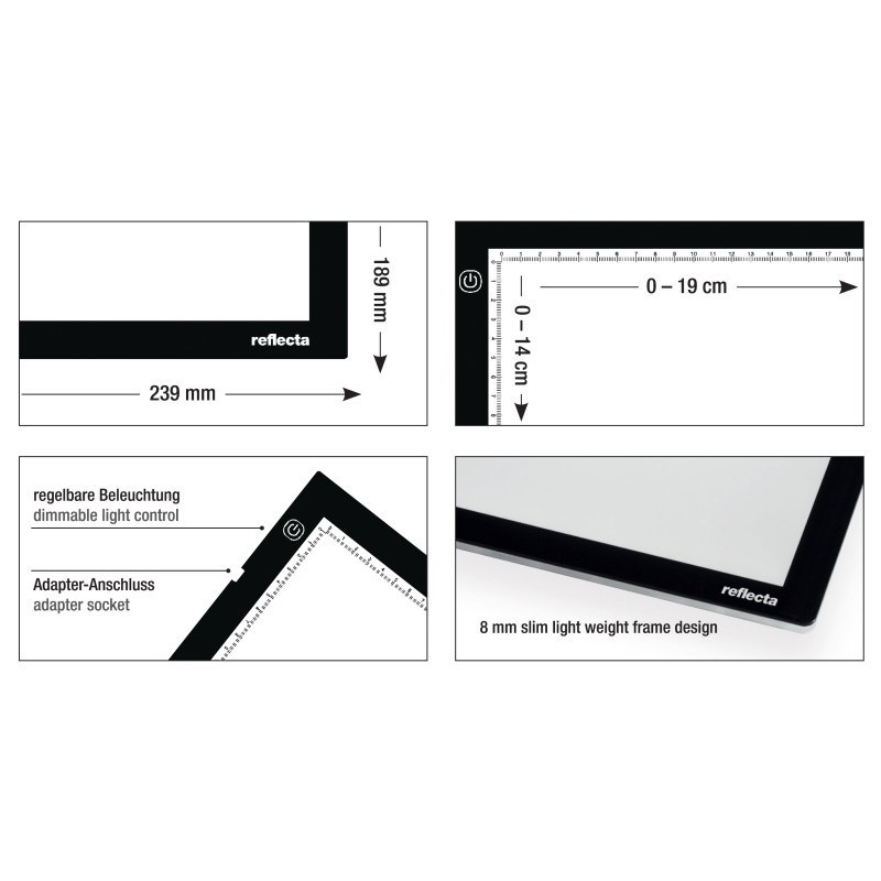 Reflecta LightPad A5 LED prosvětlovací panel2 