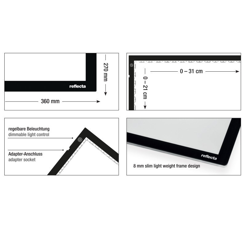 Reflecta LightPad A4+ LED prosvětlovací panel2 