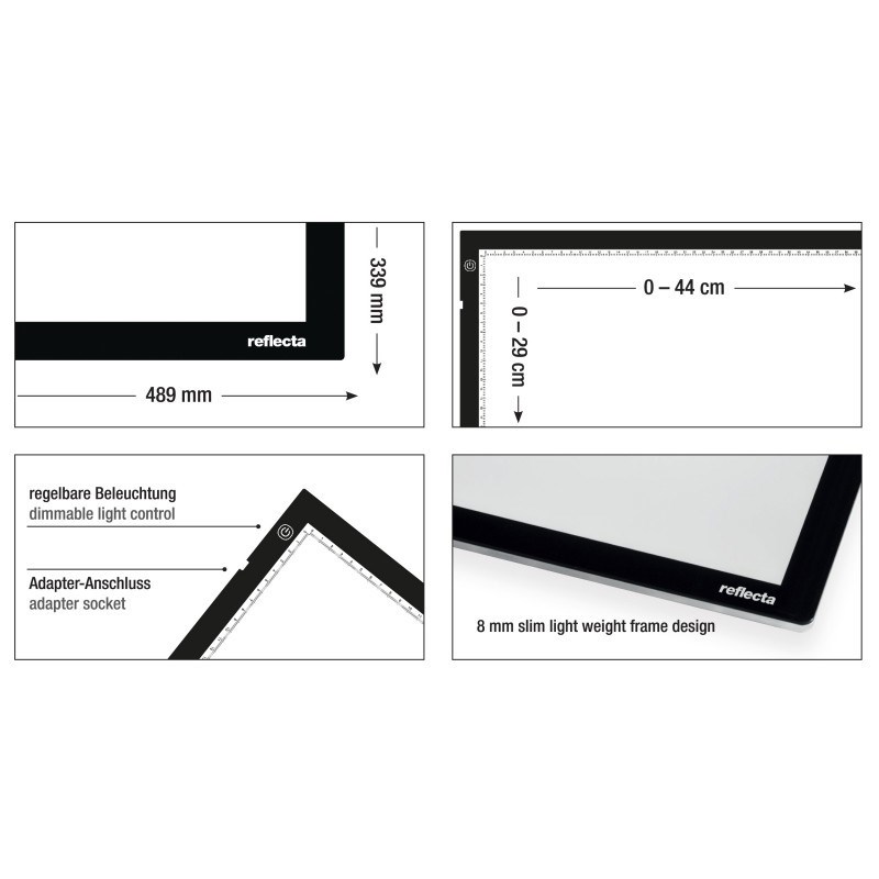Reflecta LightPad A3 LED prosvětlovací panel1 