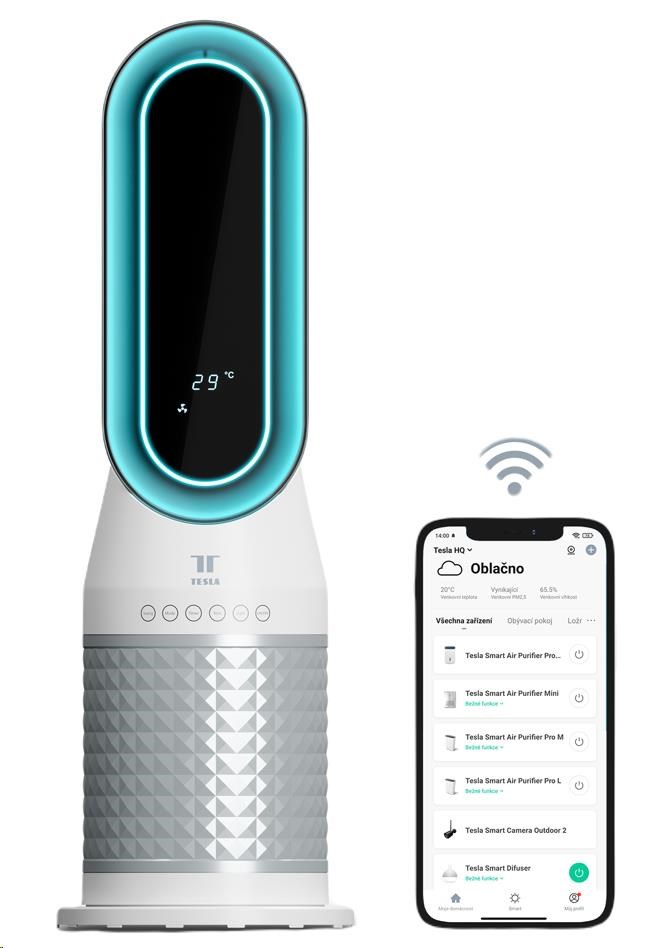 BAZAR - Tesla Smart Heater HTR300 - poškozený obal,  rozbaleno7 