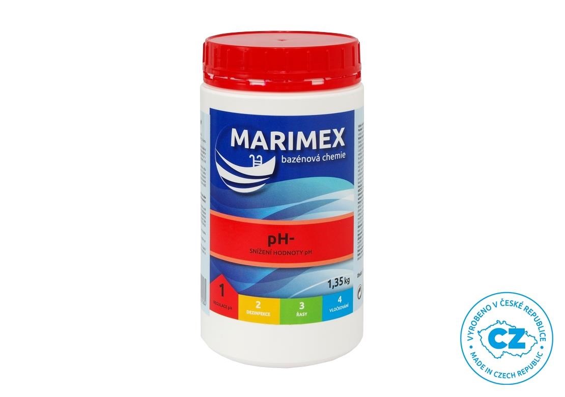 Marimex pH- 1, 35 kg - bazénová chemie - REGULACE PH2 
