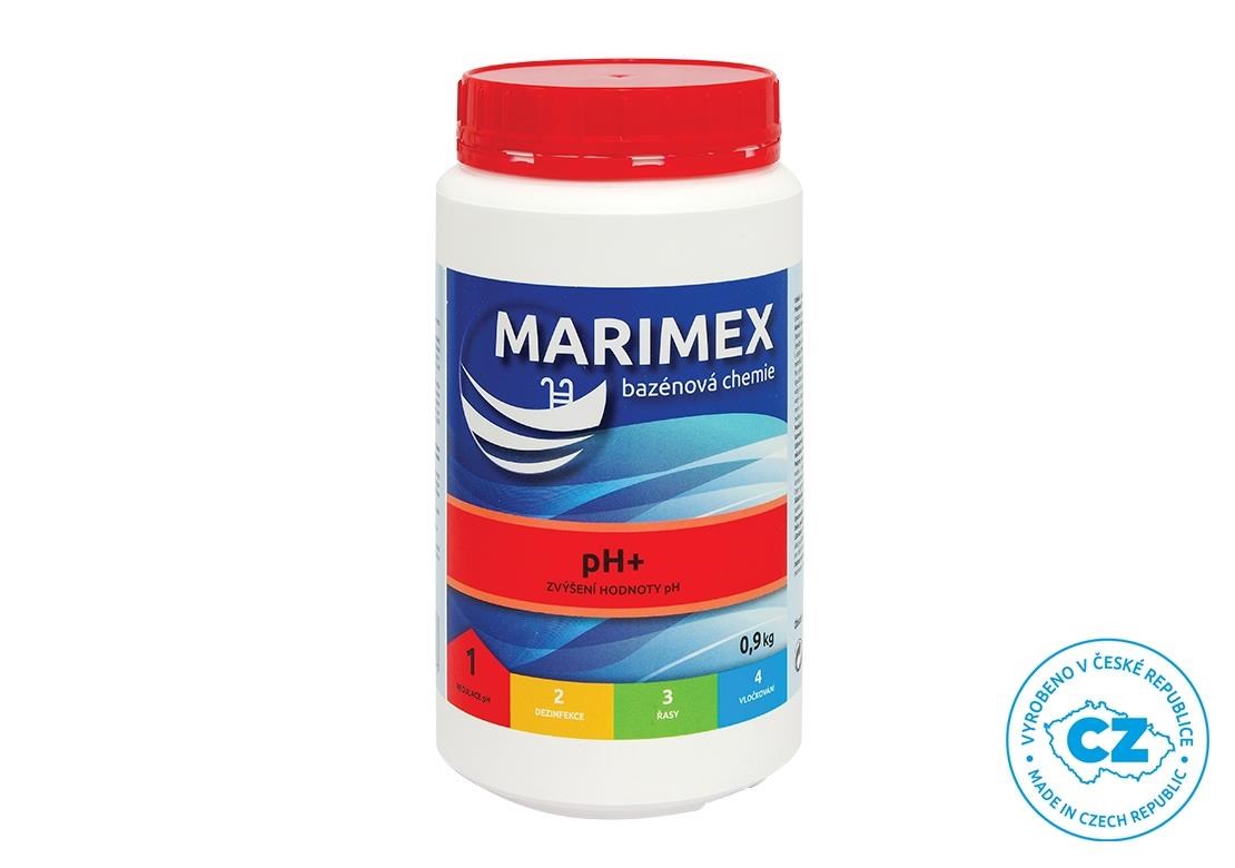 Marimex pH+ 0, 9 kg - bazénová chemie - REGULACE PH