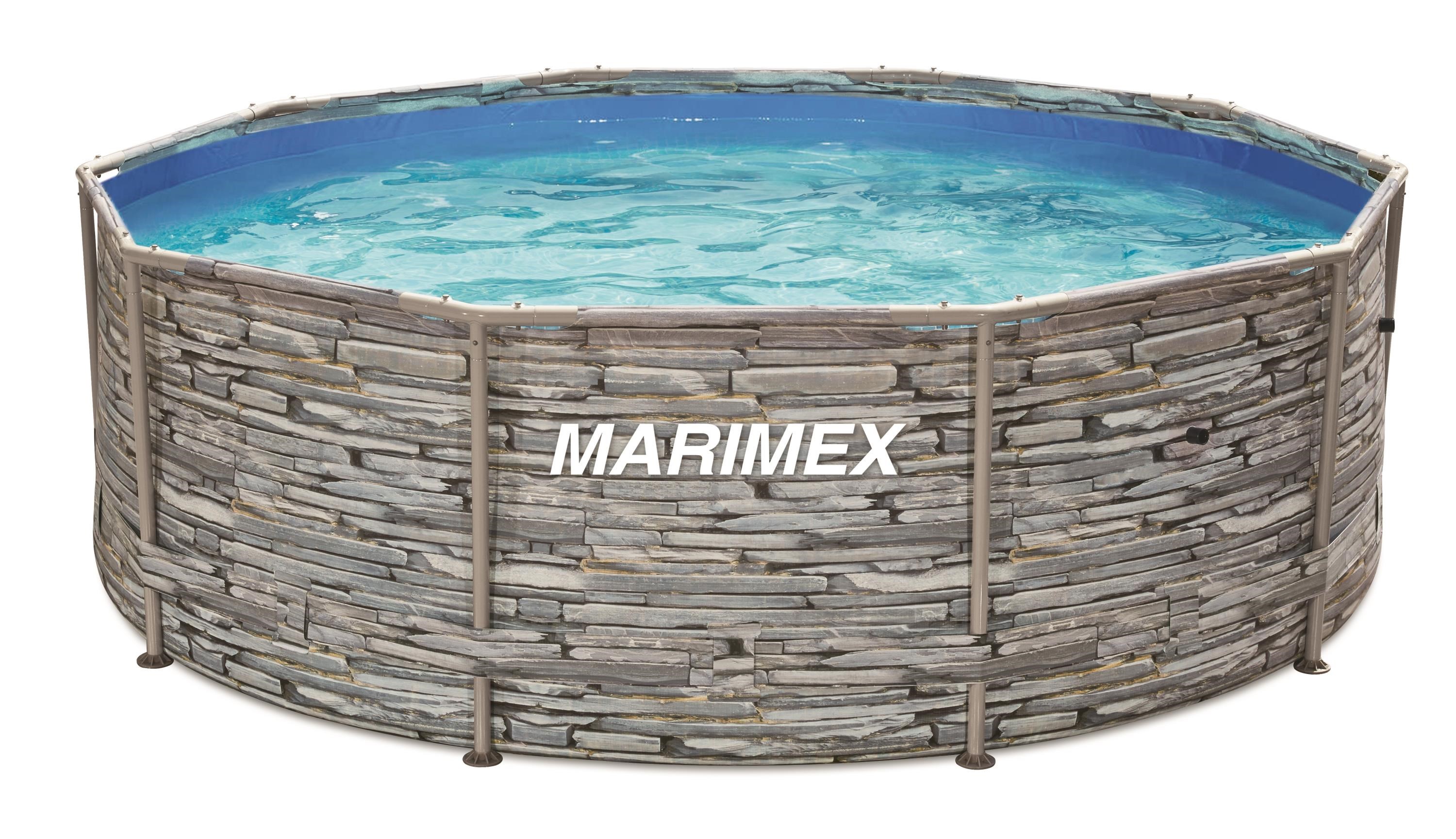 Marimex Florida Bazén 3,66x1,22 m bez příslušenství - motiv KÁMEN4 