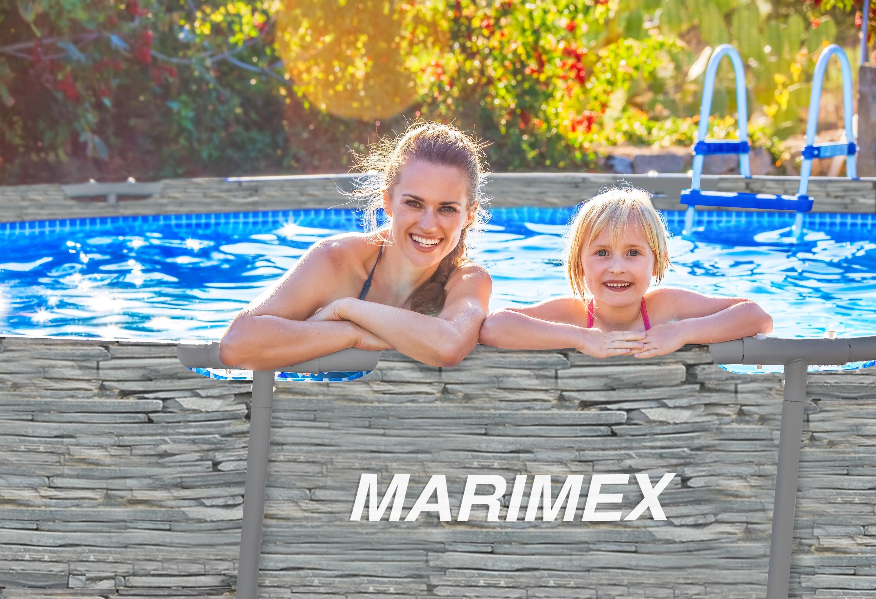 Marimex Florida Bazén 3,66x1,22 m bez příslušenství - motiv KÁMEN3 