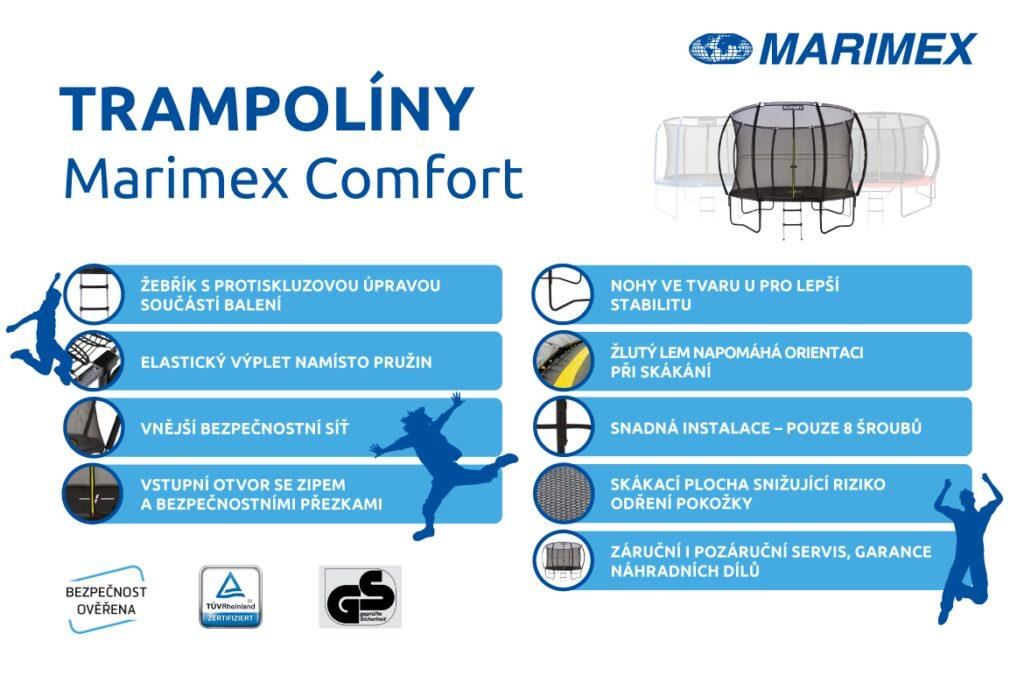 Trampolína Marimex Comfort 366 cm 20210 