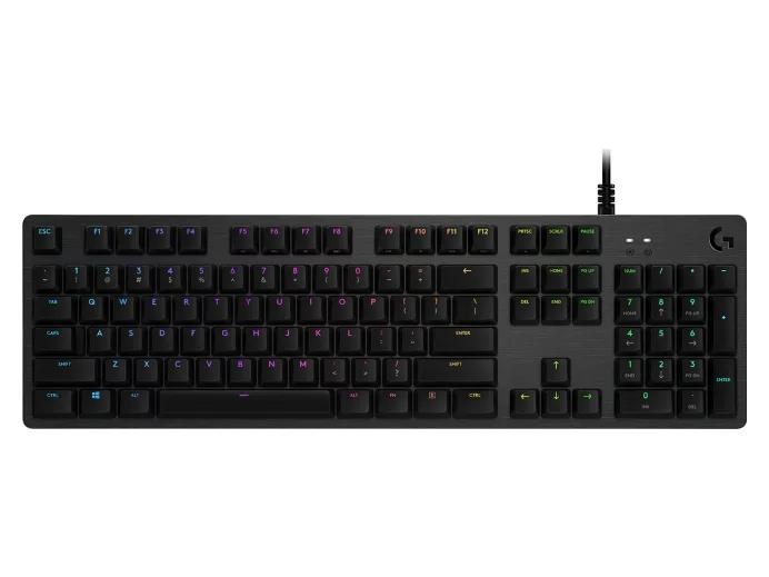 Logitech Mechanical Gaming Keyboard G512 CARBON LIGHTSYNC RGB with GX Red switches - CARBON - US INT"L - USB - IN1 