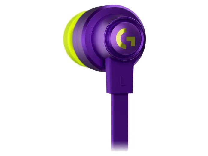 Logitech G333 Gaming Earphones,  purple3 
