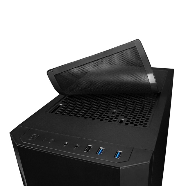 CHIEFTEC skříň AS-01B-OP,  mini-ITX,  Black,  bez zdroje6 