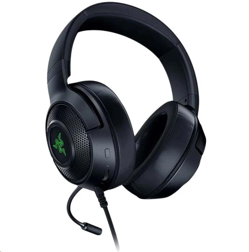 RAZER sluchátka Kraken V3 X,  USB,  RGB,  černá1 