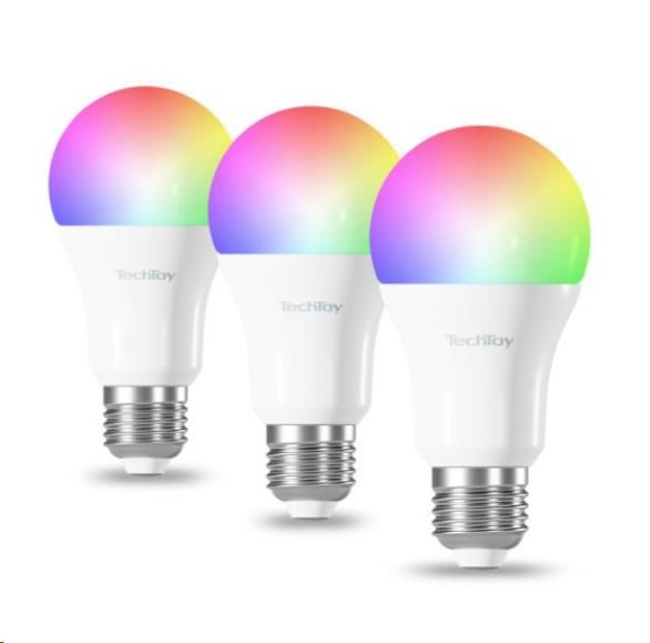 TechToy Smart Bulb RGB 9W E27 ZigBee 3pcs set0 
