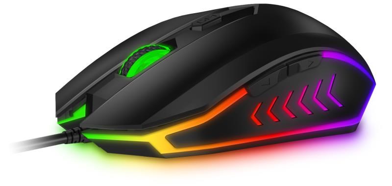 CONNECT IT BATTLE herní combo drátová klávesnice + myš,  CZ + SK layout,  černá1 