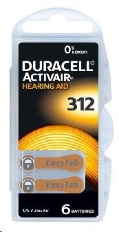 Duracell DA 312 P6 Easy Tab 6pack0 