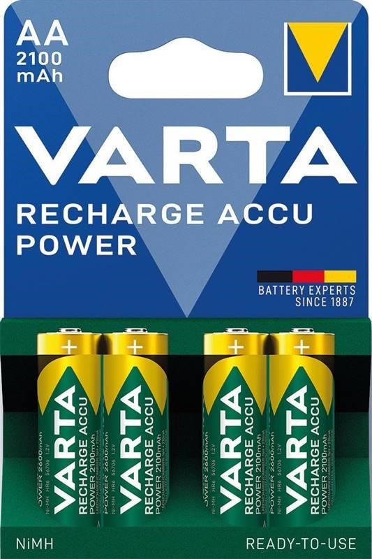 Varta LR6/ 4BP 2100 mAh Ready to use (Blistr 4ks)0 