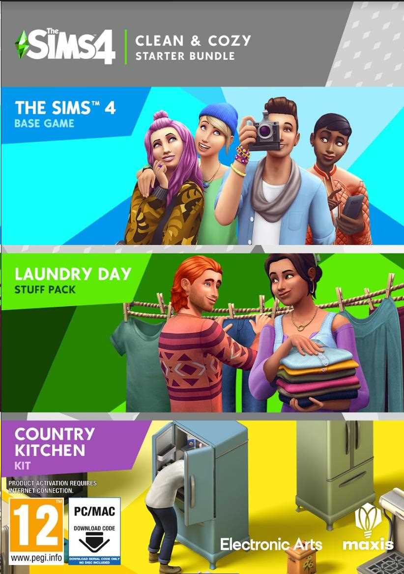PC hra The Sims 4 Čistý a útulný začátek0 