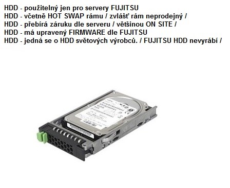 FUJITSU HDD SRV SSD SATA 6G 1.92TB Read-Int. 2.5" H-P EP pro TX1330M5 RX1330M5 TX1320M5 RX2530M7 RX2540M7 + RX2530M5