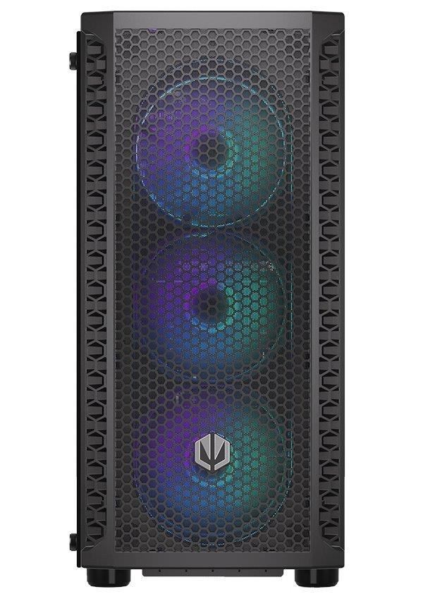 Endorfy skříň Signum 300 ARGB /  2xUSB 3.0 /  4x120mm fan PWM ARGB /  mesh panel /  tvrzené sklo /  černá5 